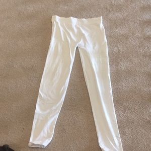 White leggings